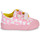Shoes Girl Low top trainers Agatha Ruiz de la Prada ZAPATO LONA CORAZONES Pink / White