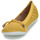 Shoes Women Flat shoes Les Petites Bombes AVA Yellow