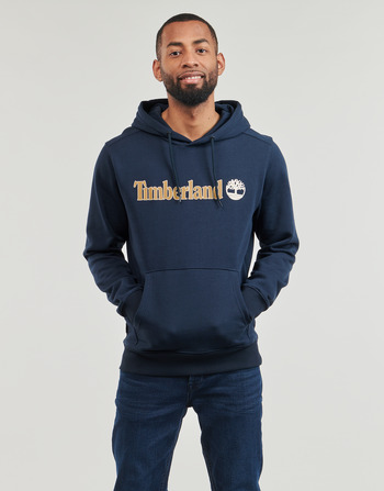 Timberland Linear Logo Hoodie Marine
