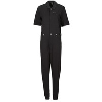 Clothing Women Jumpsuits / Dungarees G-Star Raw track jumpsuit s\s wmn Black