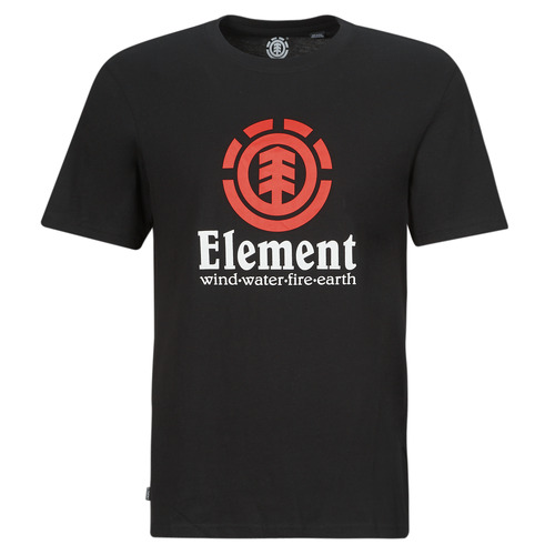 Clothing Men Short-sleeved t-shirts Element VERTICAL SS Black