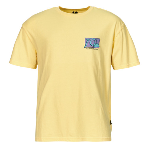 Clothing Men Short-sleeved t-shirts Quiksilver TAKE US BACK BUBBLE SS Yellow
