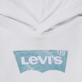 Levi's PALM BATWING FILL HOODIE White / Blue