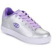 Shoes Girl Wheeled shoes Heelys ROYALE EM PU Silver / Purple
