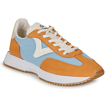 Shoes Women Low top trainers Victoria COSMOS Blue / Yellow / White