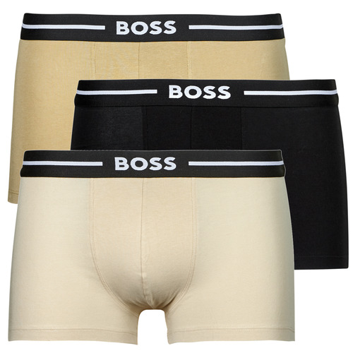 Underwear Men Boxer shorts BOSS Trunk 3P Bold Beige / Camel / Black