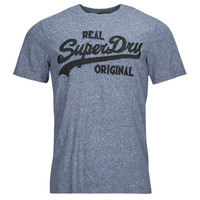 Clothing Men Short-sleeved t-shirts Superdry EMBROIDERED VL T SHIRT Grey