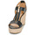 Shoes Women Sandals MICHAEL Michael Kors BERKLEY MID WEDGE Black