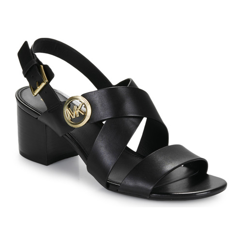 Shoes Women Sandals MICHAEL Michael Kors VERA MID SANDAL Black