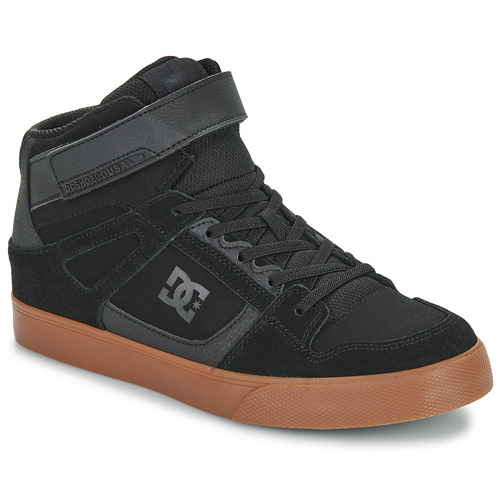 Shoes Boy Hi top trainers DC Shoes PURE HIGH-TOP EV Black