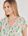 Clothing Women Tops / Blouses Les Petites Bombes IBOS Green / Pink / White