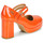 Shoes Women Flat shoes Moony Mood SELENA Orange