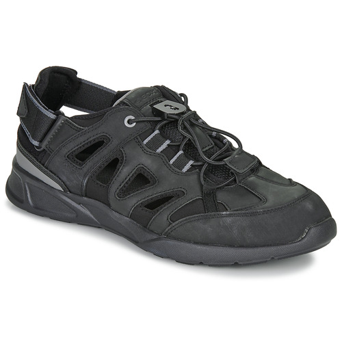 Shoes Men Outdoor sandals Geox SANZIO Black