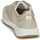Shoes Women Low top trainers Geox D BULMYA Beige / Gold