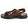 Shoes Men Sandals Casual Attitude NEW002 Brown