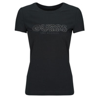 Clothing Women Short-sleeved t-shirts Guess SANGALLO TEE Black