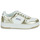 Shoes Women Low top trainers Le Temps des Cerises MARLY White / Gold