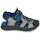 Shoes Boy Sandals Geox J SANDAL AIRADYUM BO Grey / Black / Blue