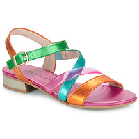 Shoes Women Sandals Hispanitas LENA Pink / Orange / Green