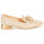 Shoes Women Loafers Hispanitas DALI MOC Beige / Gold