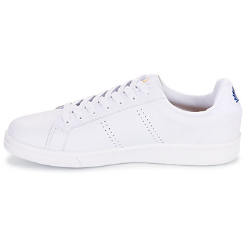 Fred Perry B721 Leather / Towelling White / Blue