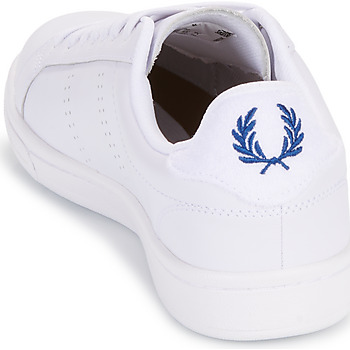 Fred Perry B721 Leather / Towelling White / Blue