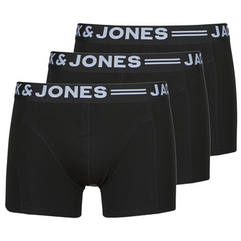 Underwear Men Boxer shorts Jack & Jones SENSE TRUNKS 3-PACK Black