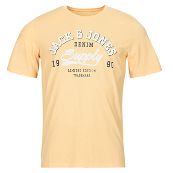 Clothing Men Short-sleeved t-shirts Jack & Jones JJELOGO TEE SS O-NECK 2 COL SS24 SN Orange