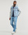Clothing Men Denim jackets Jack & Jones JJIJEAN JJJACKET W. SWEAT WI 067 Blue