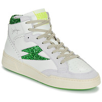 Shoes Women Hi top trainers Semerdjian BRAGA White / Green
