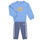 Clothing Boy Tracksuits Adidas Sportswear I BOS LOGO JOG Blue / Yellow