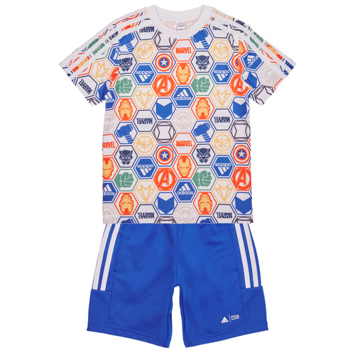 Clothing Boy Tracksuits Adidas Sportswear LK MARVEL AVENGERS TSET Multicolour
