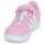 Shoes Girl Low top trainers Adidas Sportswear VL COURT 3.0 EL C Pink