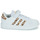 Shoes Girl Low top trainers Adidas Sportswear GRAND COURT 2.0 EL K White / Leopard