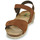 Shoes Women Sandals Dream in Green ZAMINI Brown