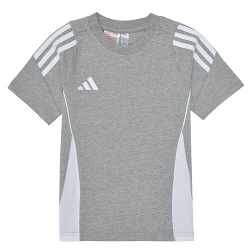 Clothing Children Short-sleeved t-shirts adidas Performance TIRO24 SWTEEY Grey / White