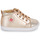 Shoes Girl Hi top trainers Shoo Pom BOUBA ZIP LACE Gold