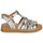 Shoes Women Sandals Airstep / A.S.98 SPOON CROSSED Silver