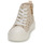 Shoes Girl Hi top trainers MICHAEL Michael Kors SKATE SPLIT 3 Beige / Gold