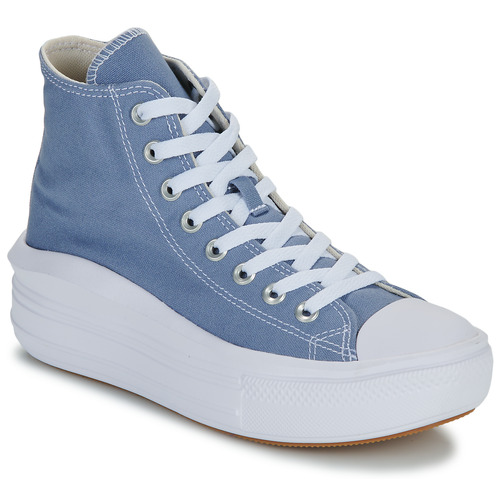 Shoes Women Hi top trainers Converse CHUCK TAYLOR ALL STAR MOVE Blue