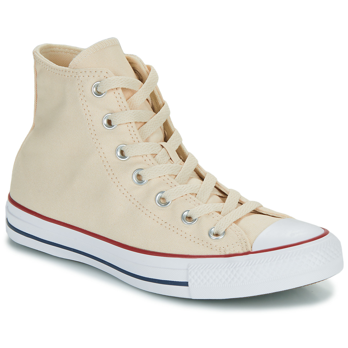 Shoes Hi top trainers Converse CHUCK TAYLOR ALL STAR CLASSIC Beige
