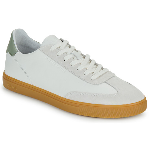 Shoes Men Low top trainers Clae DEAN White / Green