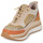 Shoes Women Low top trainers Mam'Zelle ENON Beige / Multicolour