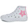 Shoes Girl Hi top trainers Converse CHUCK TAYLOR ALL STAR White / Pink