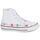 Shoes Girl Hi top trainers Converse CHUCK TAYLOR ALL STAR White / Multicolour