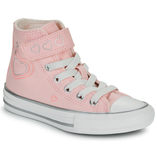 Shoes Girl Hi top trainers Converse CHUCK TAYLOR ALL STAR 1V Pink