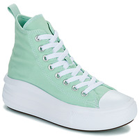 Shoes Girl Hi top trainers Converse CHUCK TAYLOR ALL STAR MOVE PLATFORM Green