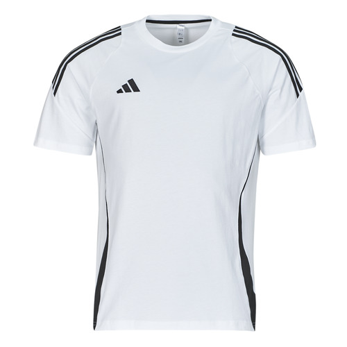 Clothing Men Short-sleeved t-shirts adidas Performance TIRO24 SWTEE White / Black