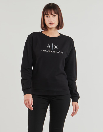 Clothing Women Sweaters Armani Exchange 3DYMAA Black