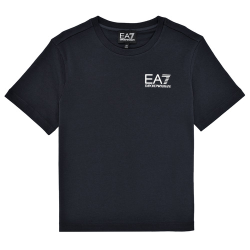 Clothing Boy Short-sleeved t-shirts Emporio Armani EA7 TSHIRT 8NBT51 Black
